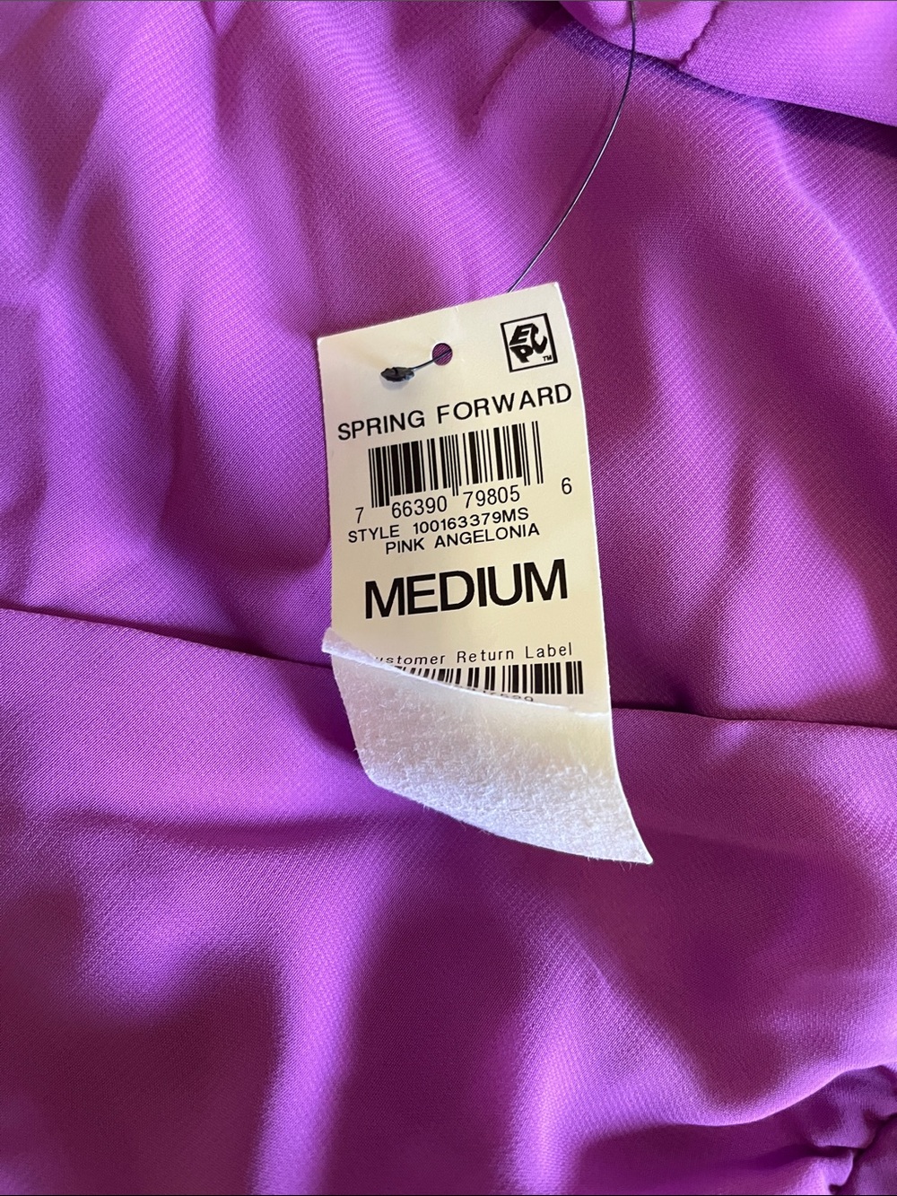Bar III Raspberry Ruffle-Trim Surplice Mini Dress - Picture 4 of 5